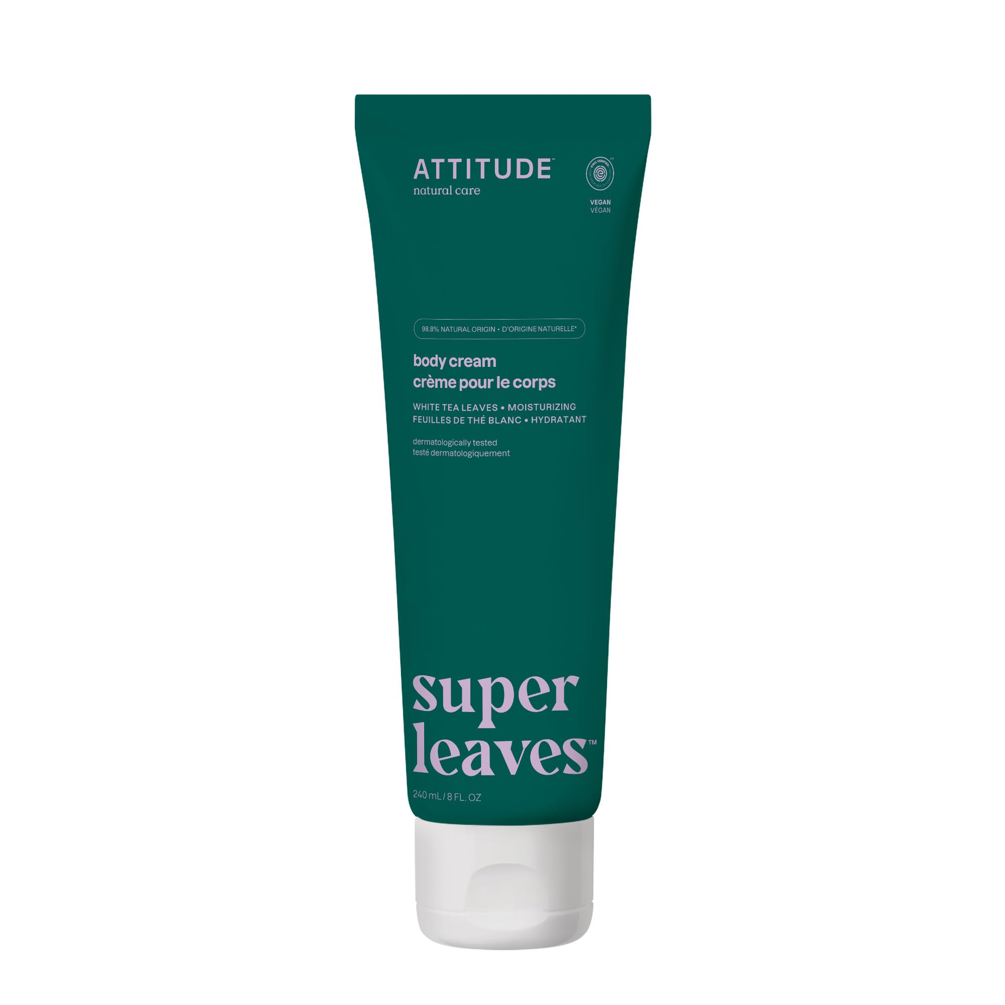 Natural Body Cream, Soothing 8.1 Oz by Attitude